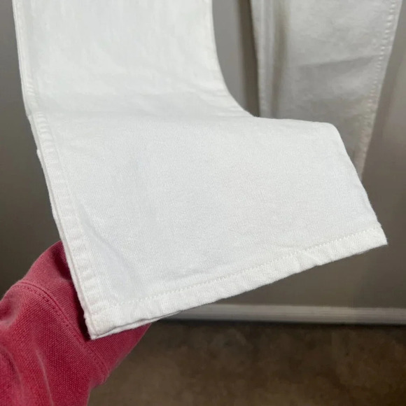 Simon Miller W013 Straight Leg Jeans Size 30 Ivory White High Rise Denim - Picture 7 of 12